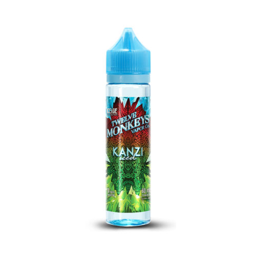12 Monkeys Kanzi Iced e-liquid (Kiwi Strawberry Watermelon Mint) (60ml)