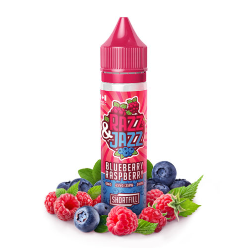 12 Monkeys Razz Jazz Blue Razz e-liquid (Blueberry Raspberry) (60ml)