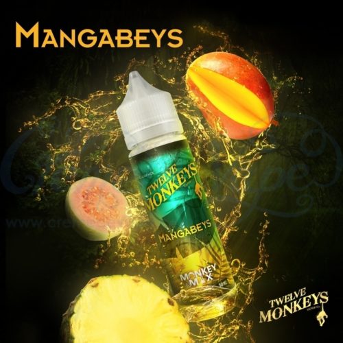 12 Monkeys Mangabeys e-liquid (Mango Pineapple) (60ml)
