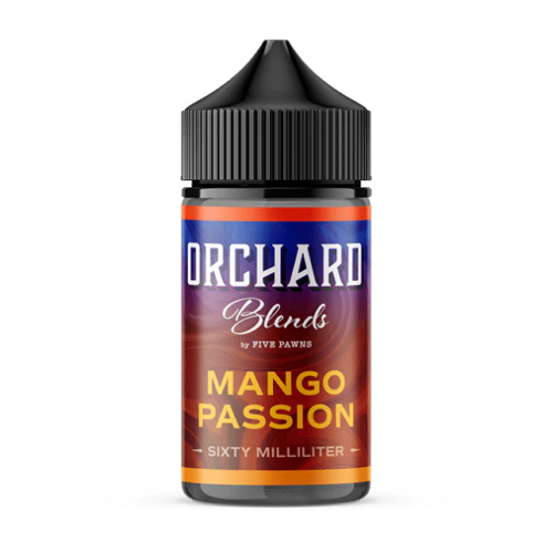 Five Pawns Orchard breathe-vape-lounge-michigan-disposable-eliquid-juice-box-mod-ecig-rda-cbd-thcMango Passion e-liquid (60ml)